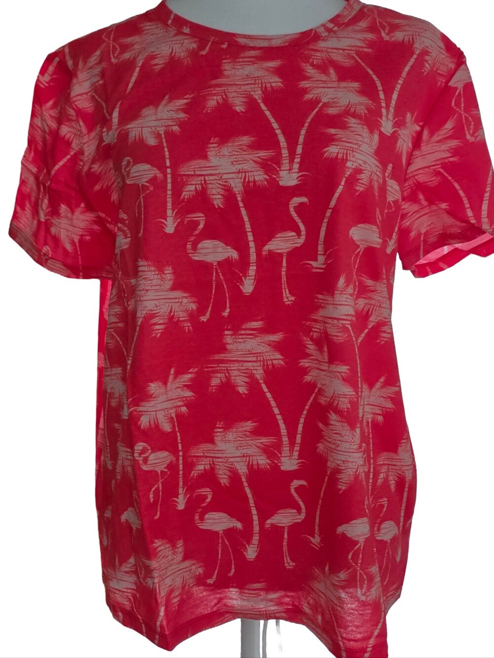 Fresh Produce Sunset Flamingo Print Short-Sleeve Tee
